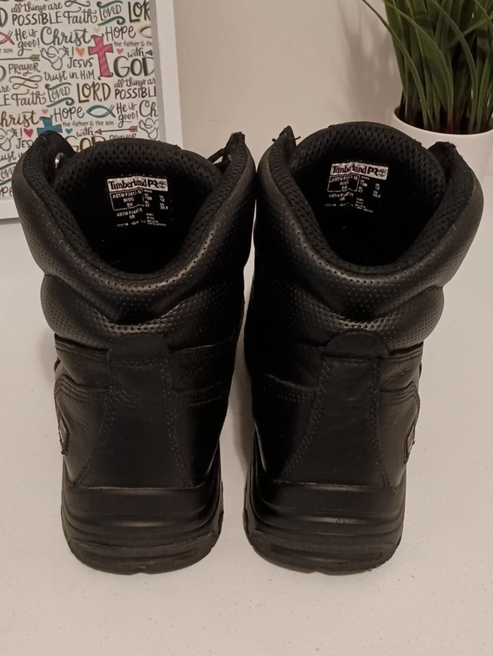 Men's Timberland Pro Series Composite Toe Work Boots 💪